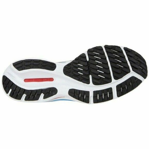 NEW in BOX MIZUNO WAVE RIDER 24 Grey Blue Red 7 US Women 37 EUR - Picture 5 of 11